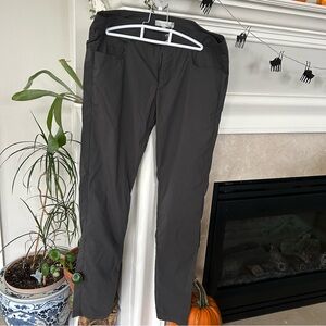 Anatomie Black Cropped Straight Leg Travel Pants